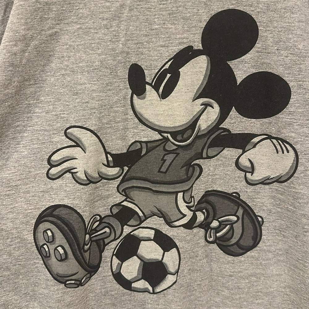 Gray Mickey Mouse T-shirt
